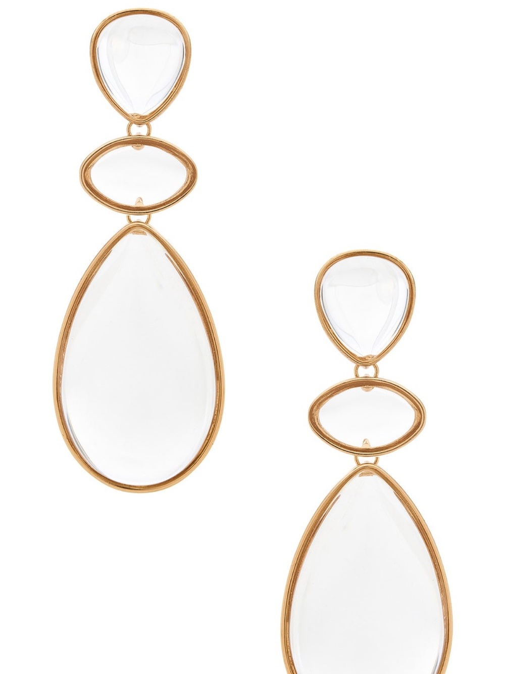 NWT 8 other reasons aqua drop earrings